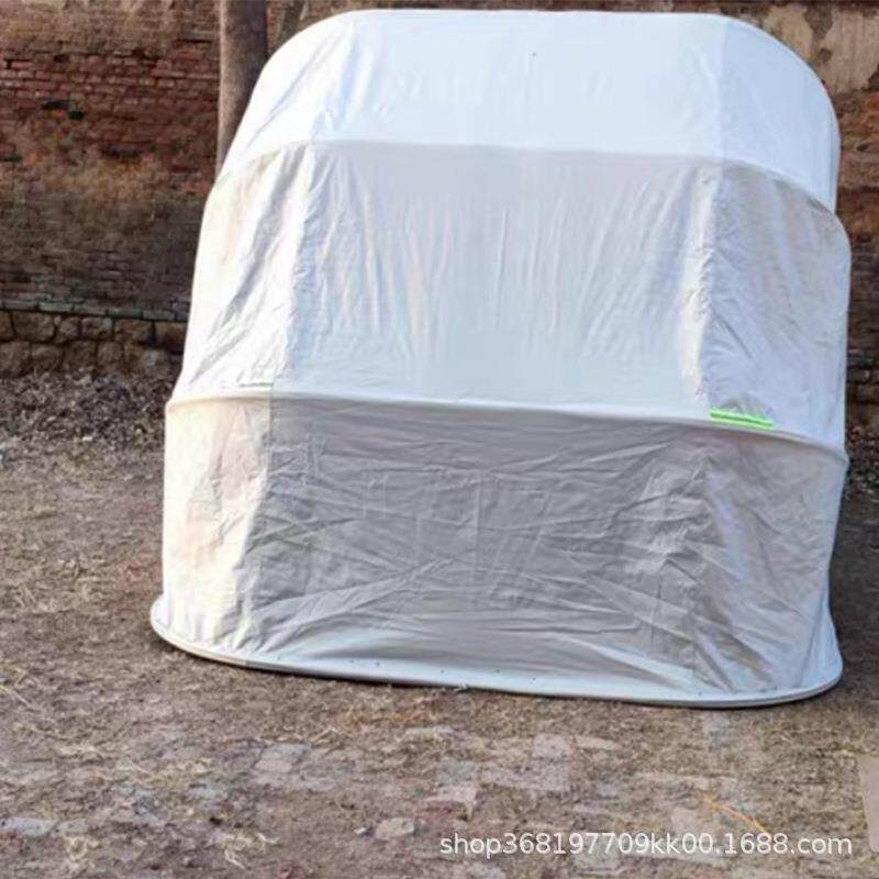 现货供应户外停车遮阳罩 家用轿车半自动防雨晒移动车棚摩托车罩