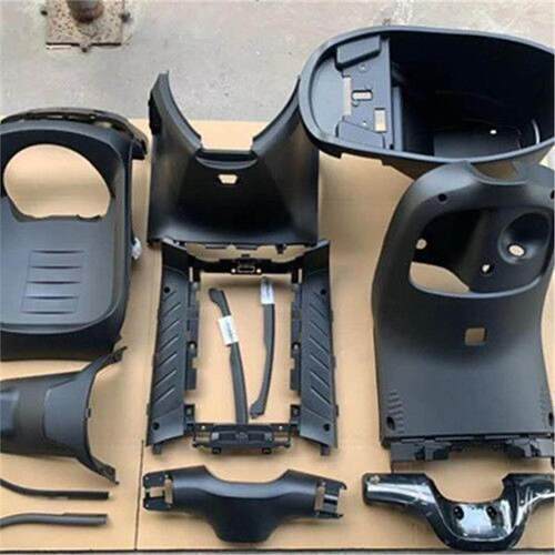 适用九号电动E70c/E80c/E90/E100/E125/E200pone车壳PP件黑色内壳