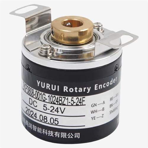 K3808-001G-1024BZ1-5-24F24C5L增量式半空心轴编码器电子脉冲