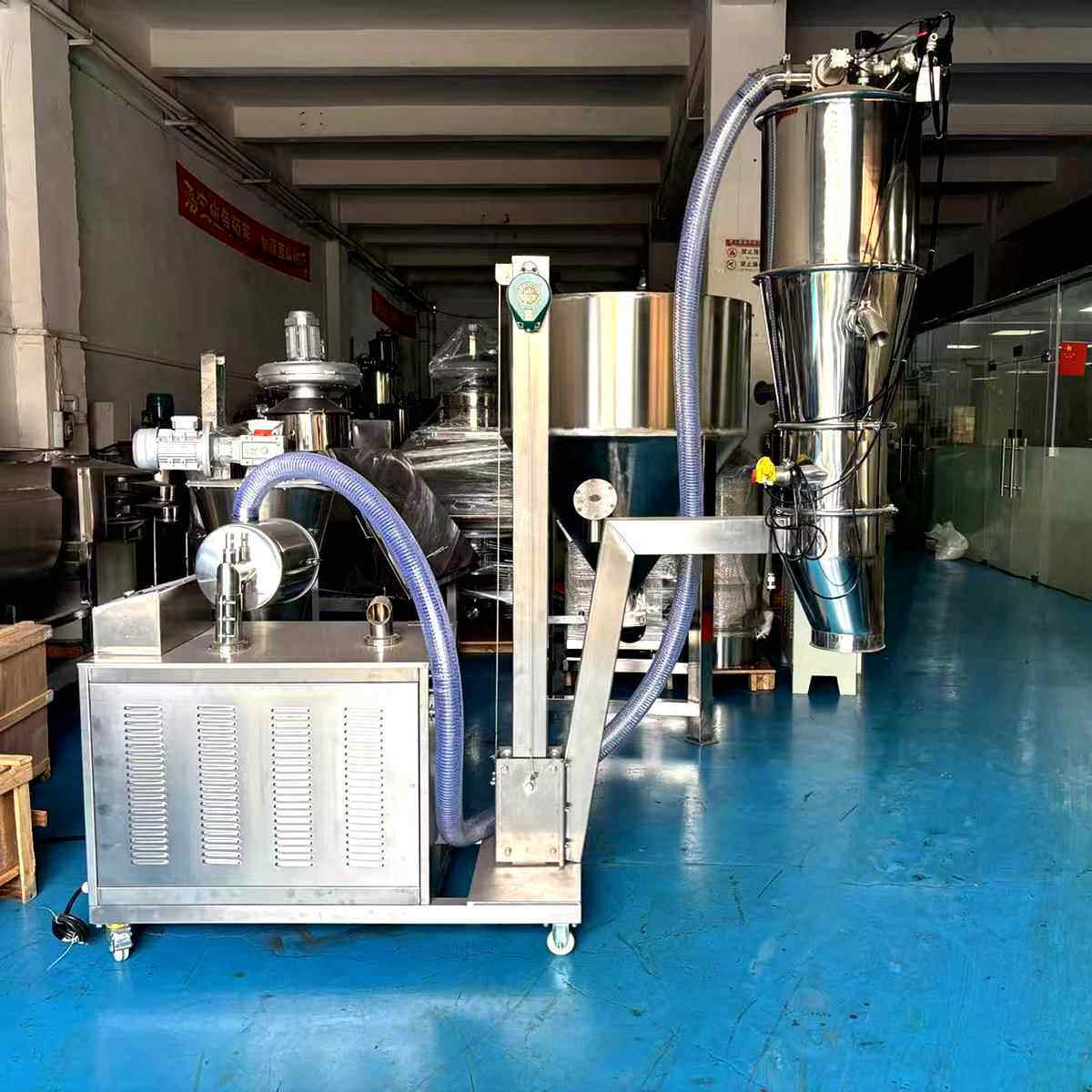 橡胶颗粒真 空吸料RQX机无尘静音负上料机压 动全自输送机现货