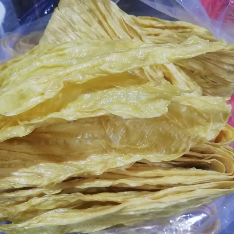 江西特产赣州赣县阳埠农家手工腐竹客家豆腐皮油炸赣南宽片腐竹