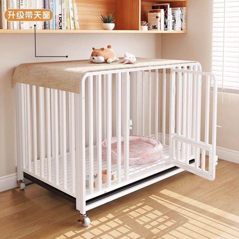 狗笼子大中小型犬带厕所分离一室一厅一卫自动清粪宠物猫兔笼狗窝