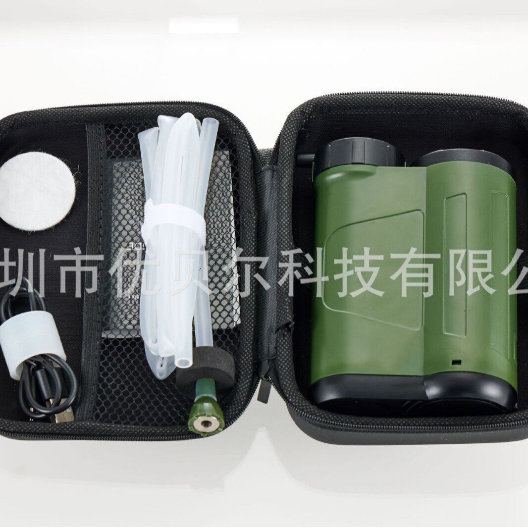 便携式电动户外净水器5级过滤0.01μm野外露营应急直饮净水机