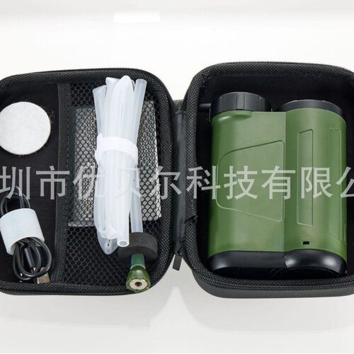 便携式电动户外净水器5级过滤0.01μm野外露营应急直饮净水机
