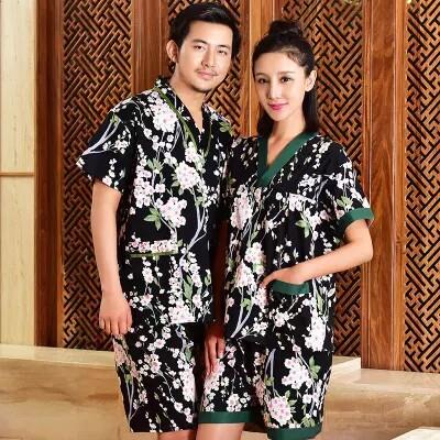 天天新款韩版汗蒸服男女款浴全棉汗蒸服养生情侣加肥大尺码