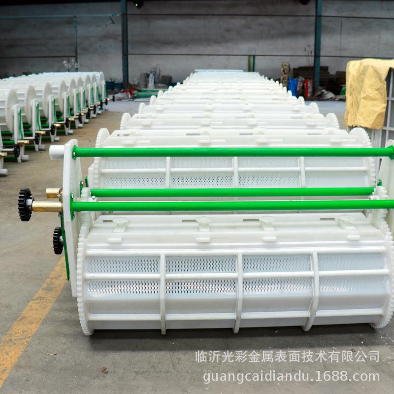 加工电镀滚筒 滚镀槽 电镀设备电镀槽PP焊接塑料槽滚镀生产线
