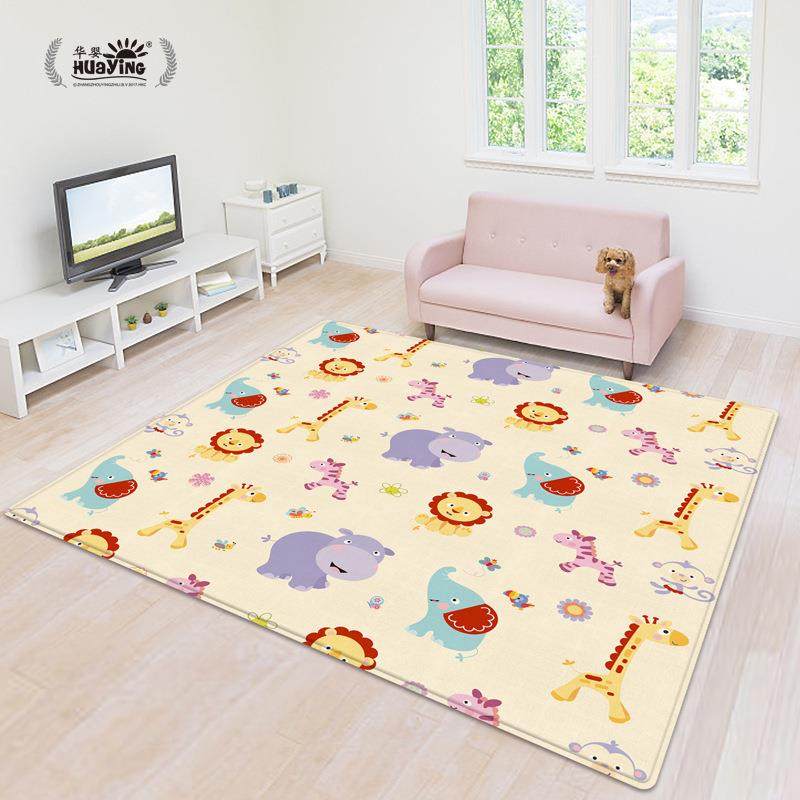 宝宝爬行垫怕趴跑扒行堑垫加厚家用客厅2cm3cm小孩婴儿童爬爬