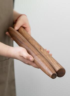 尖A5L黑桃实木F768MH89擀面杖家用不粘大号头杆面棒擀不沾胡包子