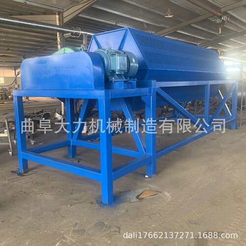 六角500升滚筒抛光机干式除铁锈去油污研磨机台式电动光饰机