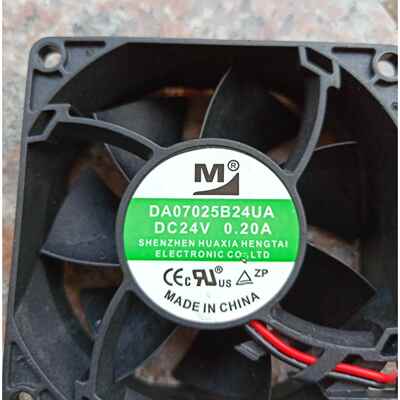 全新 DA07025B24UA 7025 7CM DC24V 0.20A变频器大风散热风扇