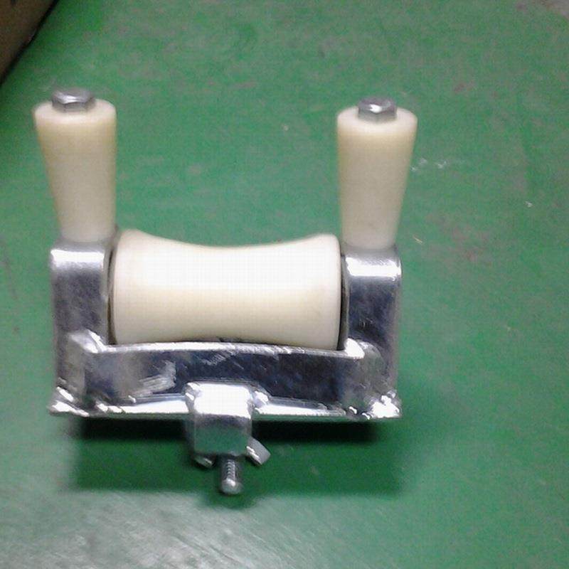 角钢龙固定尼轮单铝轮YWX三轮朝天轮单用天放线朝滑车