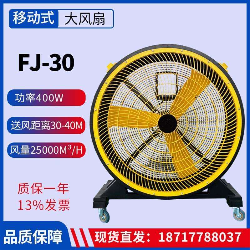 FJ-30工业移动冷风机大型工厂房商用大风扇养殖场大棚环保冷风扇