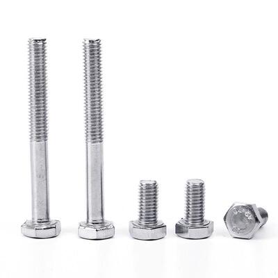 不锈钢外六角螺钉/外六角螺栓M4M5M6M8M10M12M16国家标准Gb30