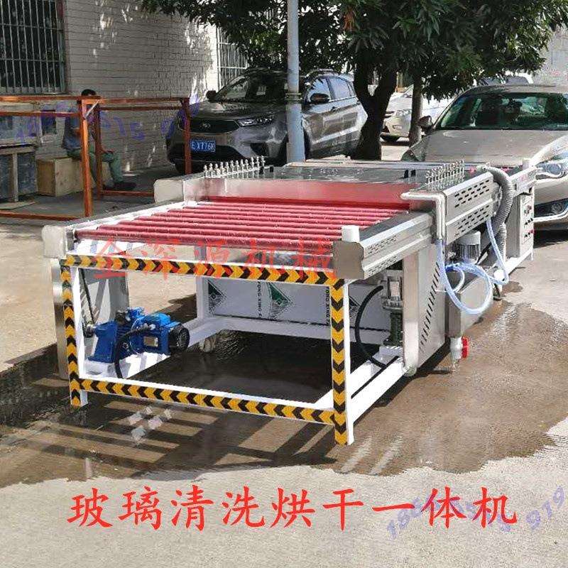 800 1000岩板光学装饰镜子磨边平面玻璃清洗烘干一体机玻璃倒角机