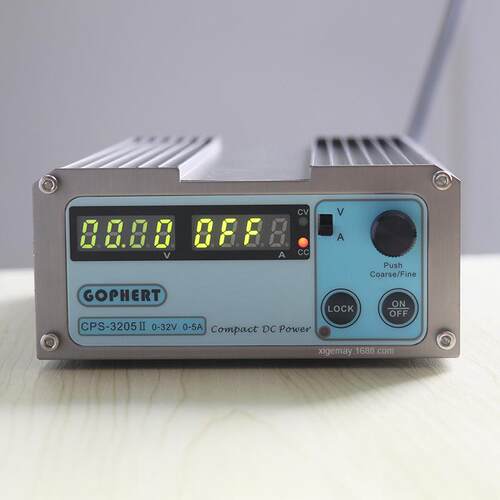 Gophert格辉直流稳压电源CPS-3205II可调32v5a调压恒压恒流源高压