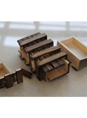 magic compartment wooden puzzle box with secret drawer brain