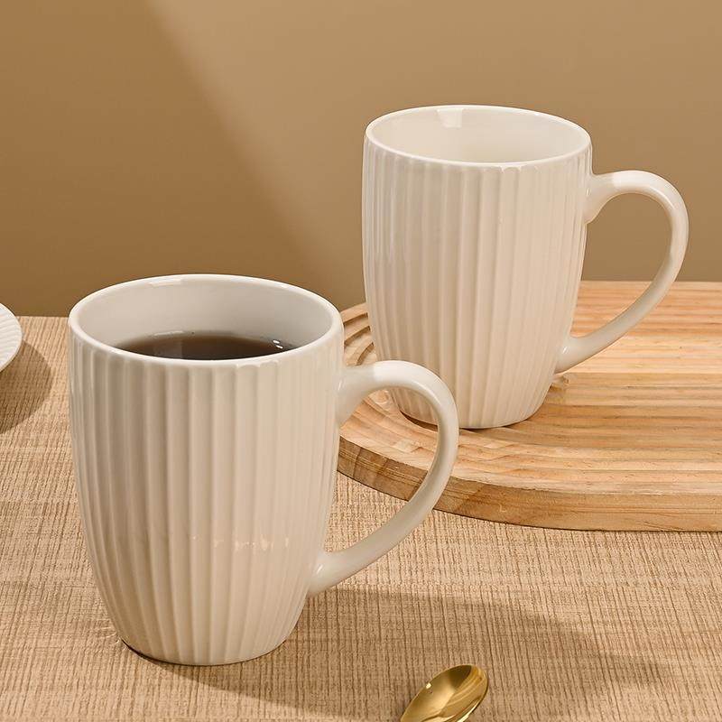 陶瓷马克杯家用喝水杯子高颜值办公室水杯咖啡杯特别好看的杯子,餐饮具,马克杯,淘宝优惠券,粉丝福利购,淘宝优惠卷