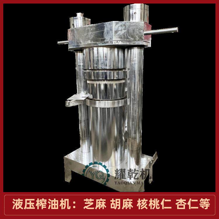 油坊榨油机设备 立式液压芝麻香油机 出油率高胡麻松子榨油设备