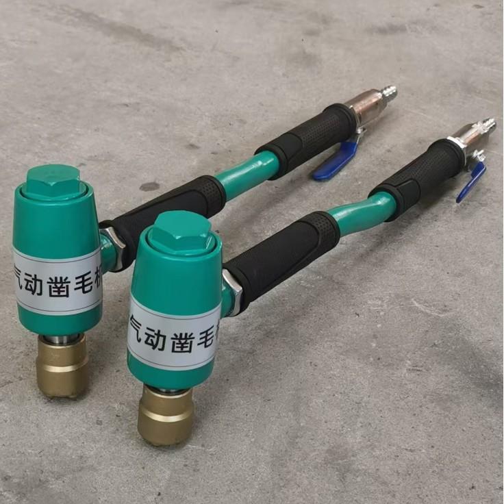 混凝土凿毛机手持式气动桥梁路墙面除锈锤合金拉毛机多头打毛机