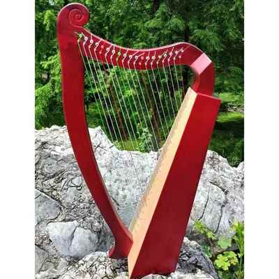 正品竖琴莱琴19弦2雅手3弦天使琴简单易上d小众里拉乐器yys