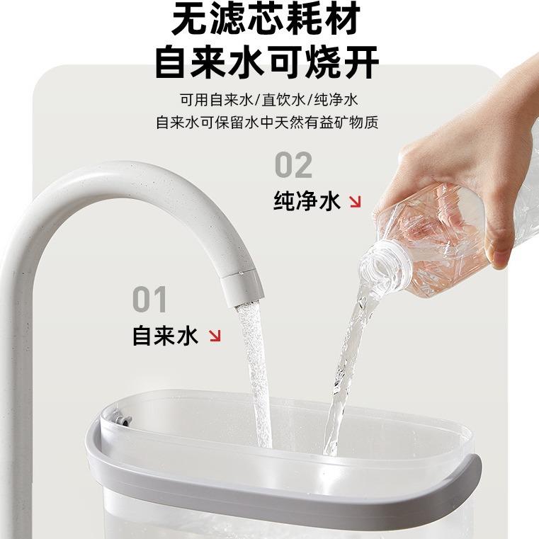 大宇即热式熟水机饮水机一体家用桌面台式小型饮水器凉白开直饮机