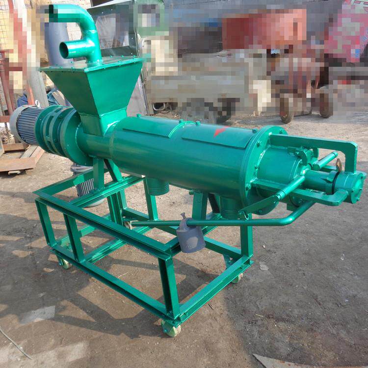 粪便干湿分离机牛粪固液分离机粪便固液挤压脱水机图片