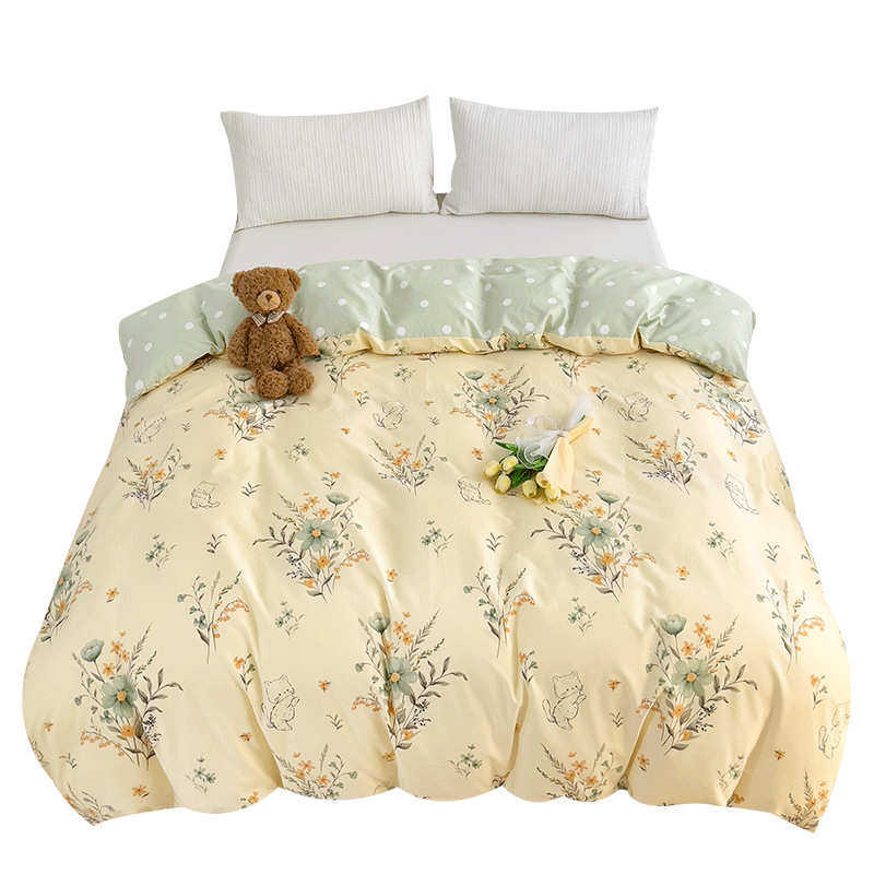 .被套单人单件2棉100米150x200133725全套棉被被单被罩全1被子米