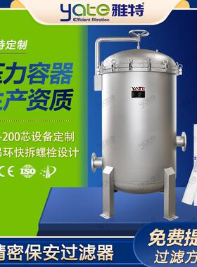 大通量过滤器替pp棉滤芯款頗尔款3m款滤芯保安精密过滤器