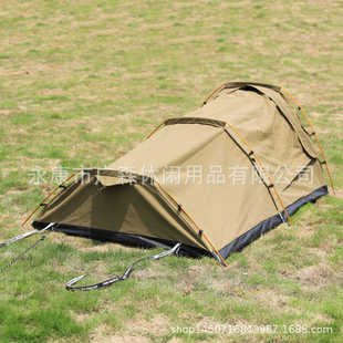 工厂隧道帐篷户外野营帐篷免搭建速开帐篷户外用品防蚊防潮