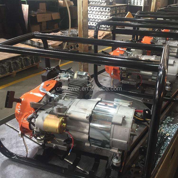 外贸2/3/4kw汽油发电机电启动170动力工地施工农林果园应急
