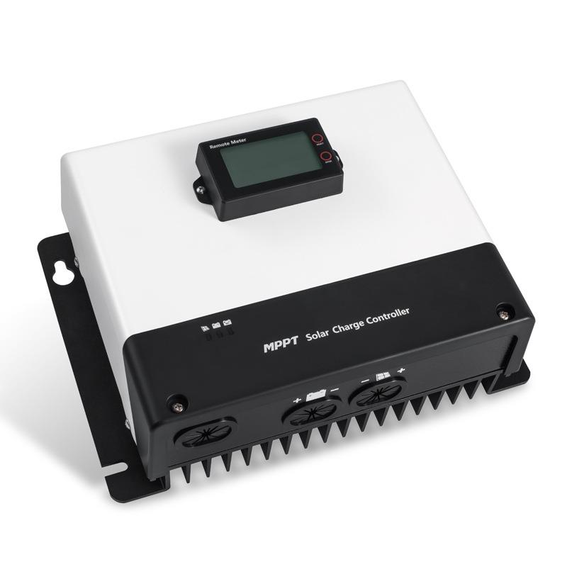 MPPT太阳能控制器12V24V48V85A100A铅酸锂电光伏充电输入150-240V