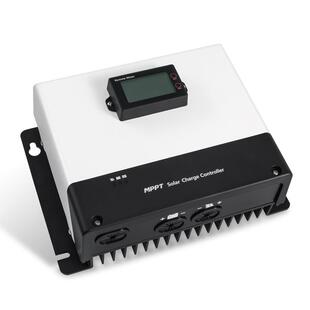 MPPT太阳能控制器12V24V48V85A100A铅酸锂电光伏充电输入150 240V