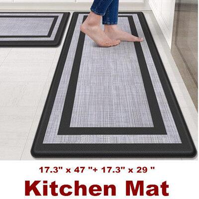 Kitchen Mats Cushioned Rugs Standing Desk Waterproof Mats