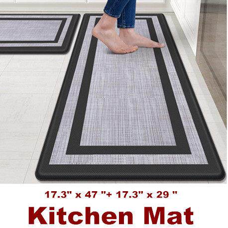 Kitchen Mats Cushioned Rugs Standing Desk Waterproof Mats