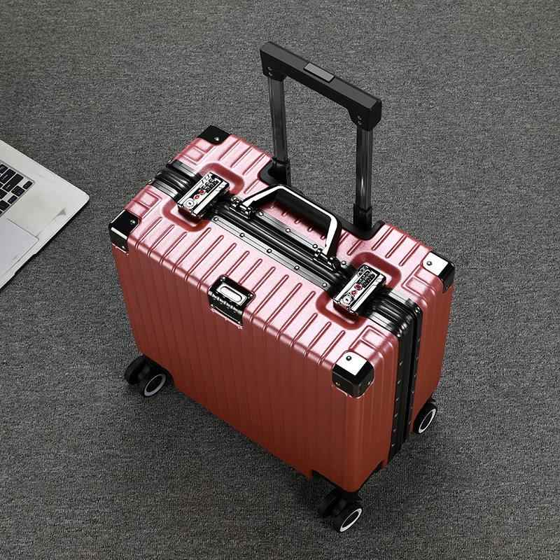 正品方形登机行李20寸机可以带上飞横版小型女短途码拉箱杆1密8万图片