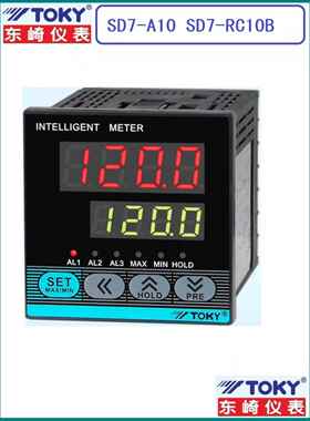 东崎SD7/9-A10/RC10B/IRC10B转速表 频率表TOKY智能传感器显示表
