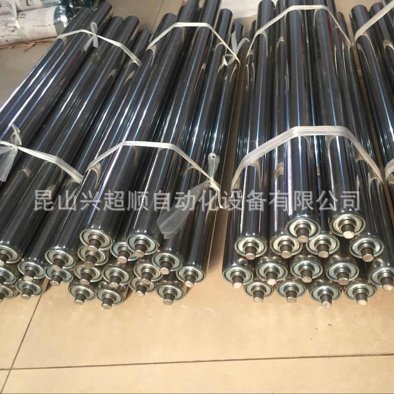 无动力冲压滚筒 非标槽型托辊 流水线传送带滚筒 输送机配件