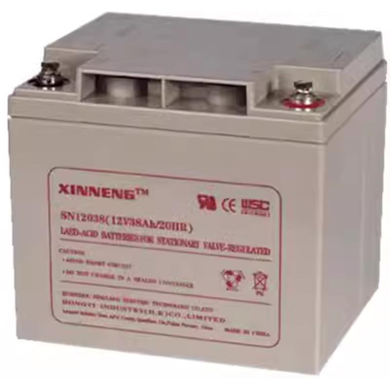 XINNENG昕能蓄电池SN12V5AH7AH12AH17AH24AH38AH65AH100UPS消防用