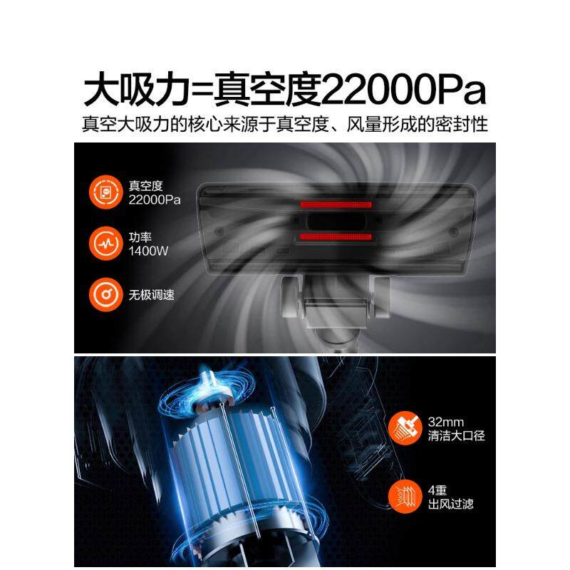 亿力吸尘器6253家用小型手持式车载大功率吸尘机地毯汽车清洁洗车