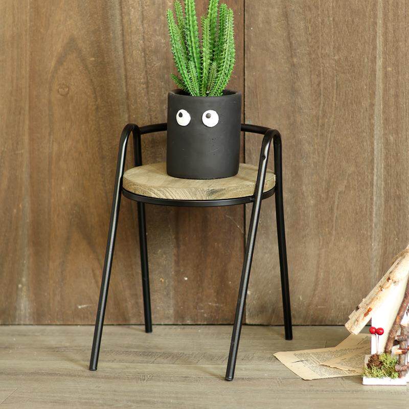 美式乡村铁艺花架客厅阳台商场橱窗绿植盆栽花盆架子落地置物搁架