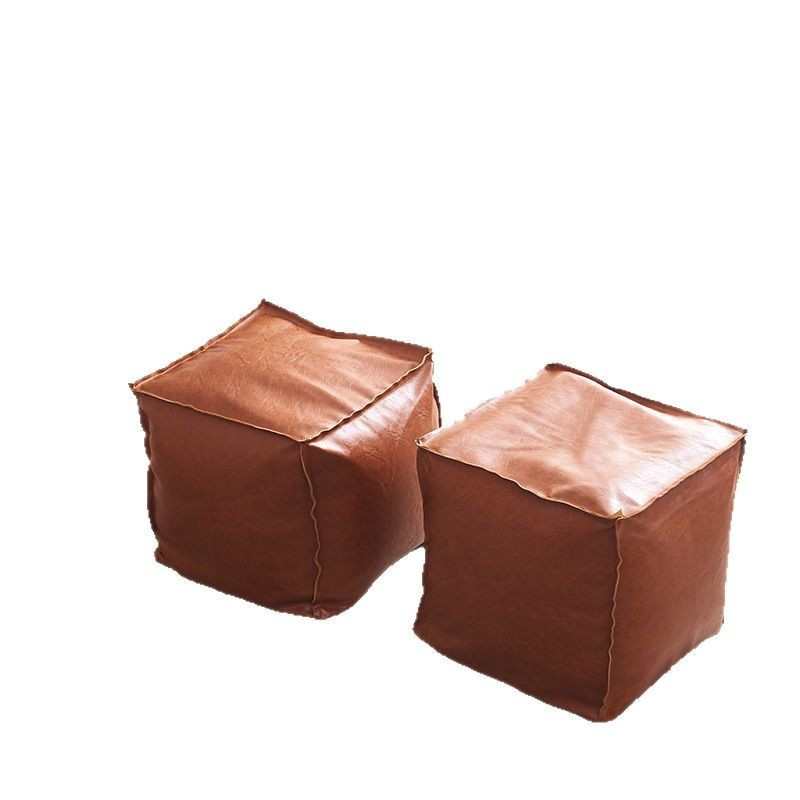 皮墩子软矮凳子蒲团坐垫套罩屁墩子闲置旧衣服收纳脚踏客厅坐墩