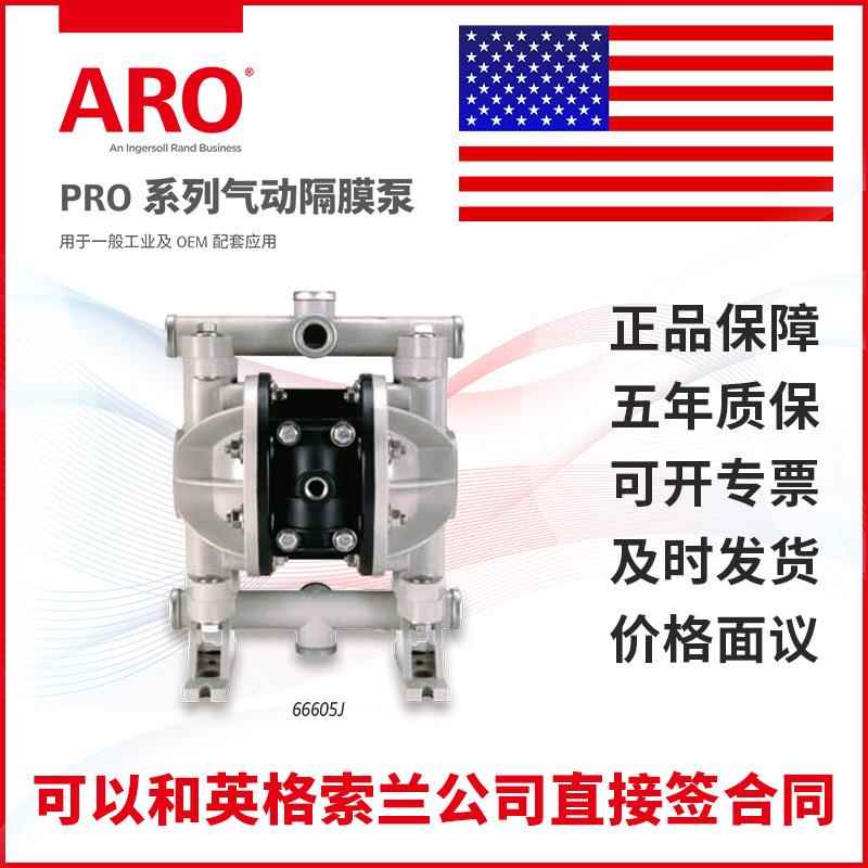 ARO气动隔膜泵英格索兰隔膜泵1/2寸非金属气动泵66605J-3EB/344