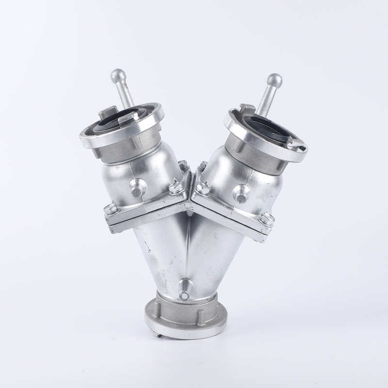 消防分水器二分水器一进二出二分水器