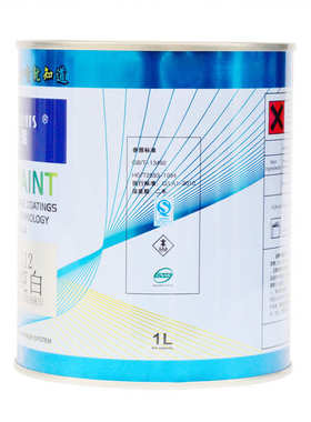 众船M112白色车漆划痕修复色母1k白漆单组份纯白色油漆成品漆烤漆