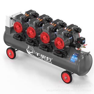 DX16 160L工业级小型空气压缩机充气无油静音220V 041680WX4