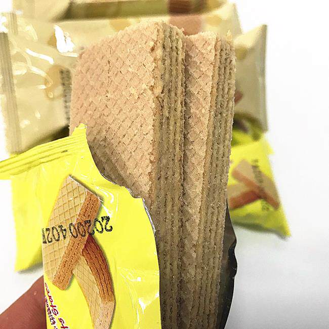 芙格丽饼干 干榴莲味豆乳味威化休闲 小吃办公室零食整箱4斤散装