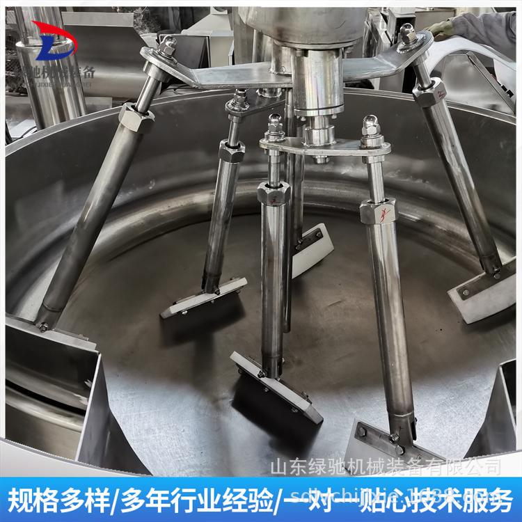 工厂酱料用炒锅设备烤鱼料底料炒料机麻辣香锅鱼仔锅酱料炒制设备