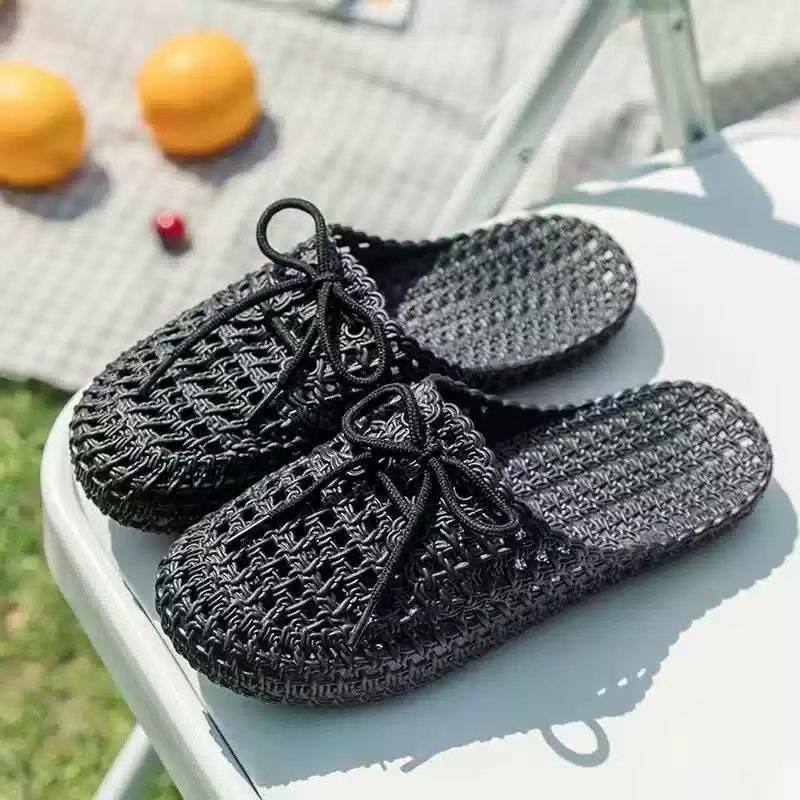 夏季包头平底鞋居家室内外凉拖鞋女懒人时尚学生沙滩拖,户外/登山/野营/旅行用品,沙滩鞋/凉鞋/拖鞋,淘宝优惠券,粉丝福利购,淘宝优惠卷