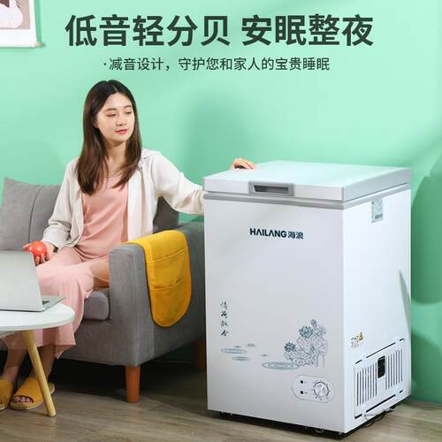 串串冷藏冷冻两用冷柜一级节能小冰柜家用全冷冻小型迷你省电保鲜
