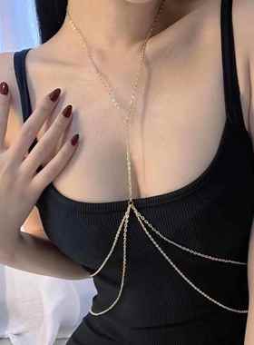 欧美时尚闪钻bikini身体链性感